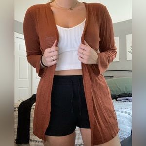 Linen cardigan